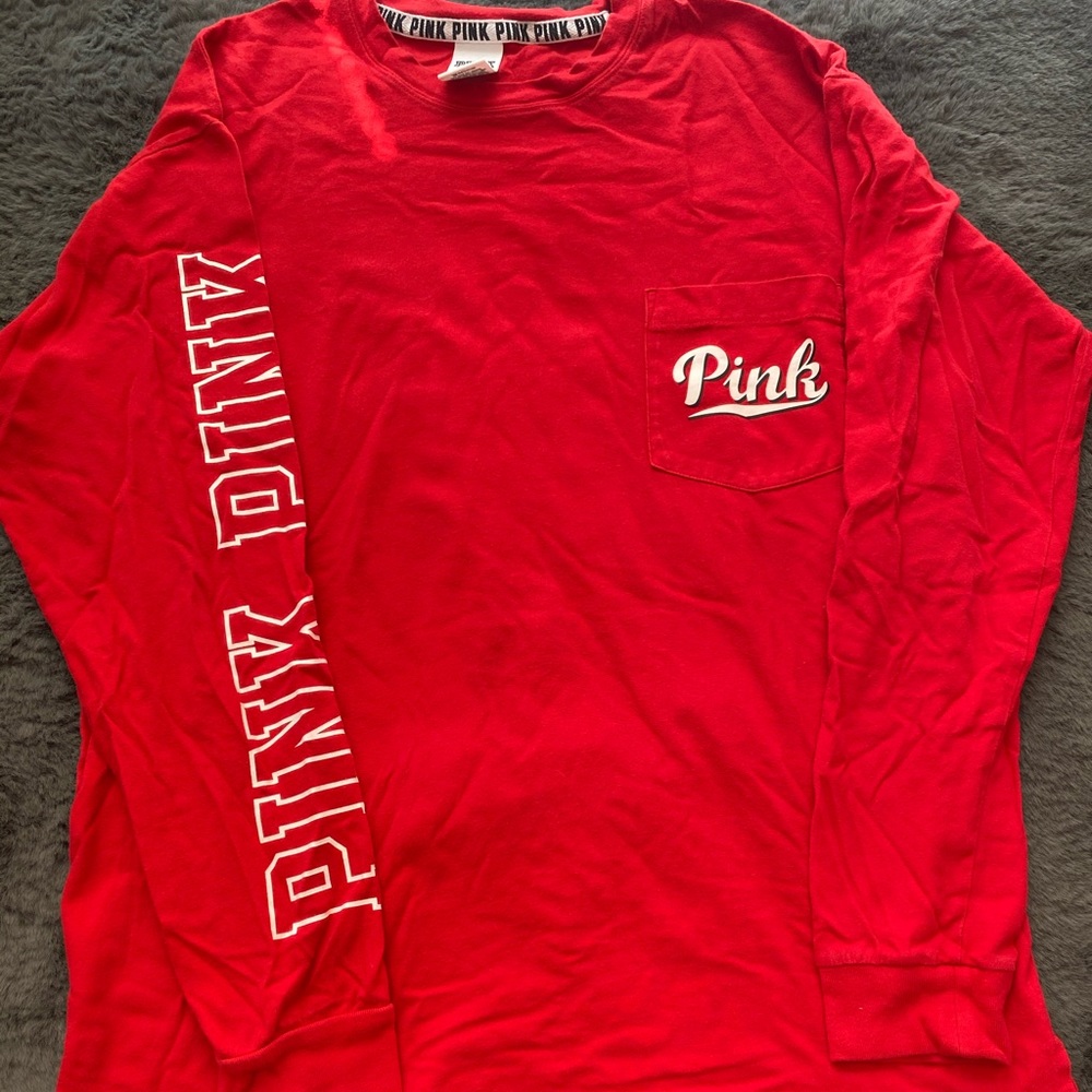 Red ‘Pink’ shirt
